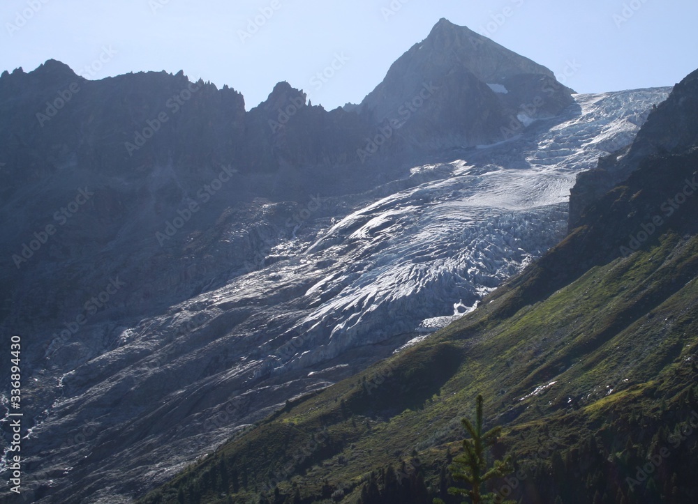 Naklejka premium Walker's Haute Route, Switzerland, 2019