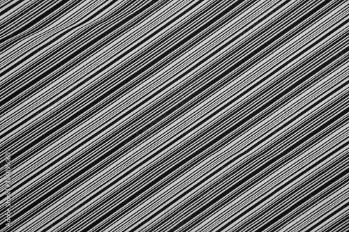 black white diagonal fabric. lines are parallel
