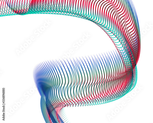 Abstract background blend wave line design for Wallpaper, Banner, Background, Card, Book Illustration, landing page