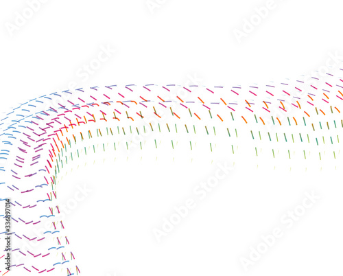 Abstract background blend wave line design for Wallpaper, Banner, Background, Card, Book Illustration, landing page