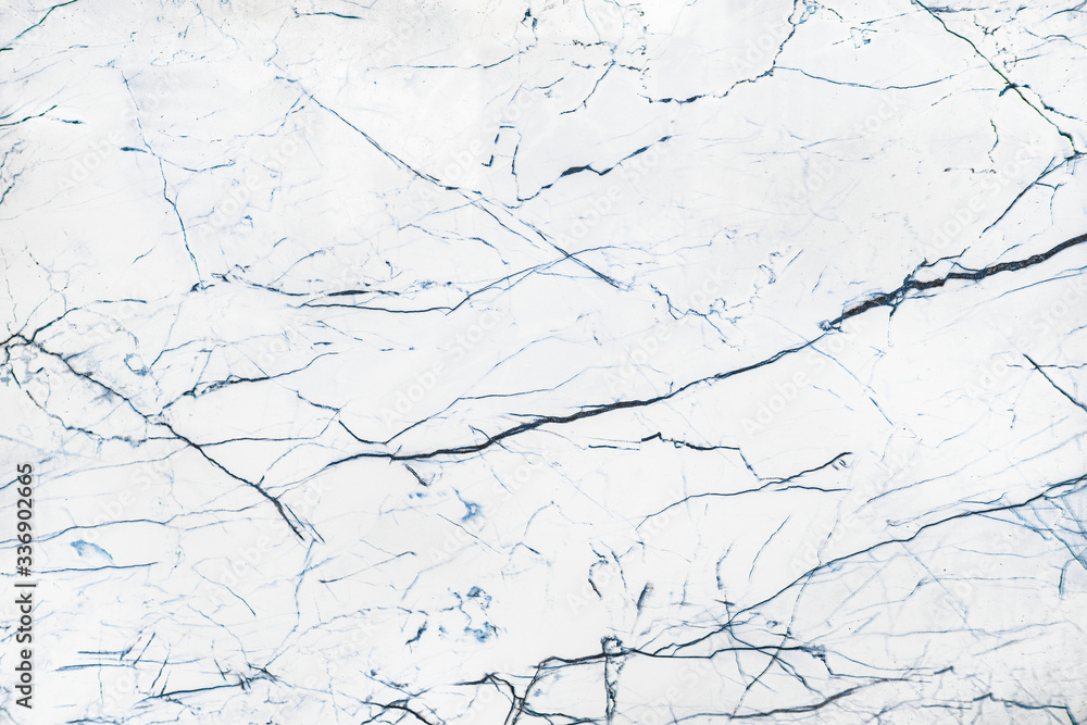 White marbled stone surface