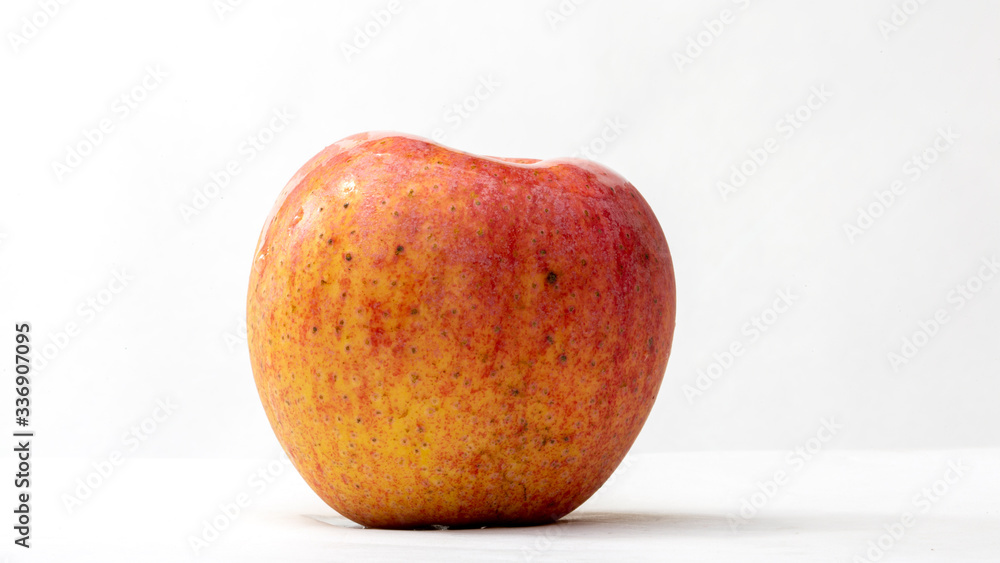 Apple fruit on white background Apple fruit on white background