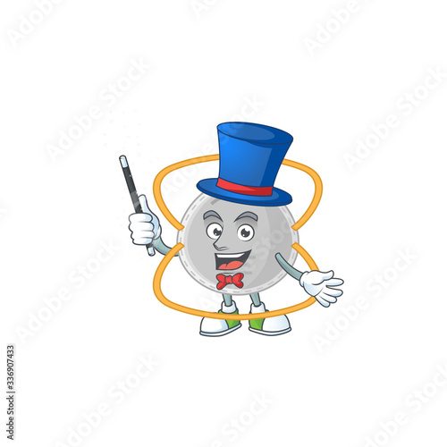 Talented N95 mask Magician cartoon design style