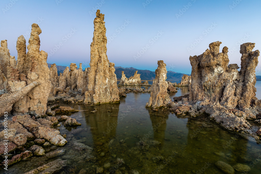 Mono Lake is a salty alkaline lake in Mono County, California, United