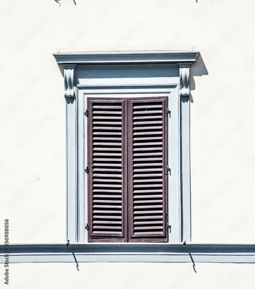Fototapeta premium ancient window of historic building
