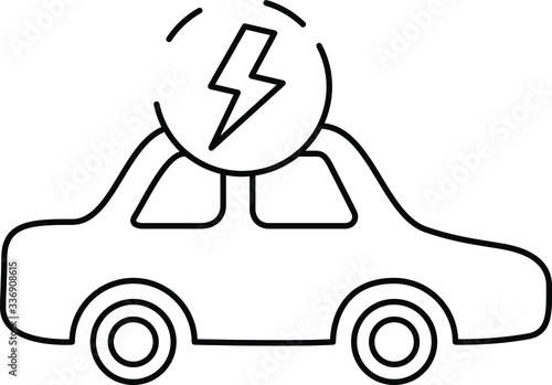 An illustration icon of Electric Cars