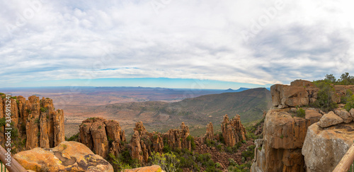 The view over Valley of Desolation