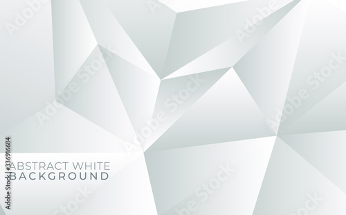 Abstract white and grey on light silver background modern design. Vector illustration