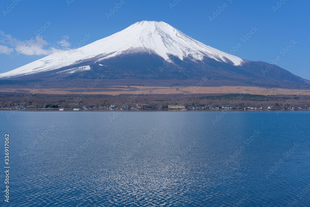 富士山と山中湖