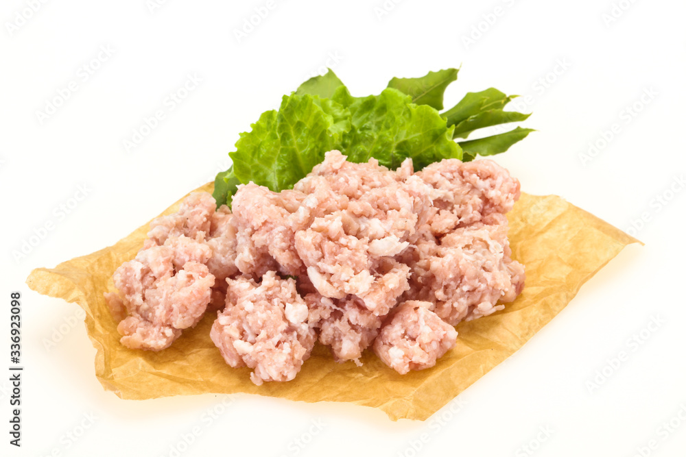 Homemade pork minced meat for cooking Homemade pork minced meat for cooking