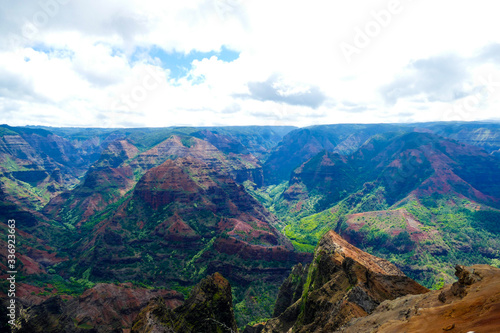 Beautiful View of Waimea Canyon, Hawaii
