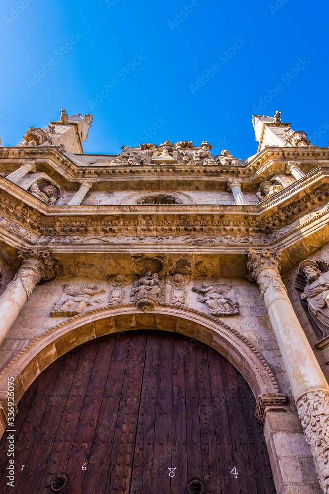 Obraz premium Montblanc village on Tarragona, Catalonia, Spain.