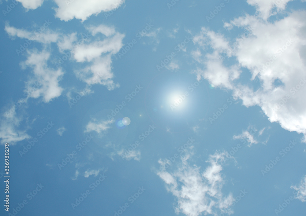 Cloudy sky background Cloudy sky background