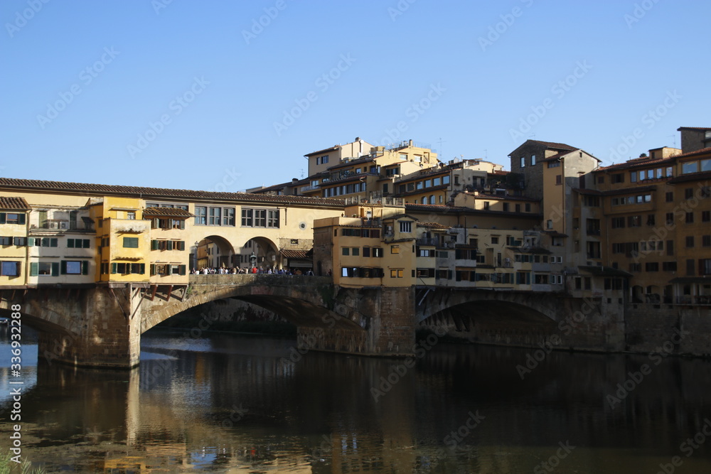 Artistic heritage in the old town of Firenze