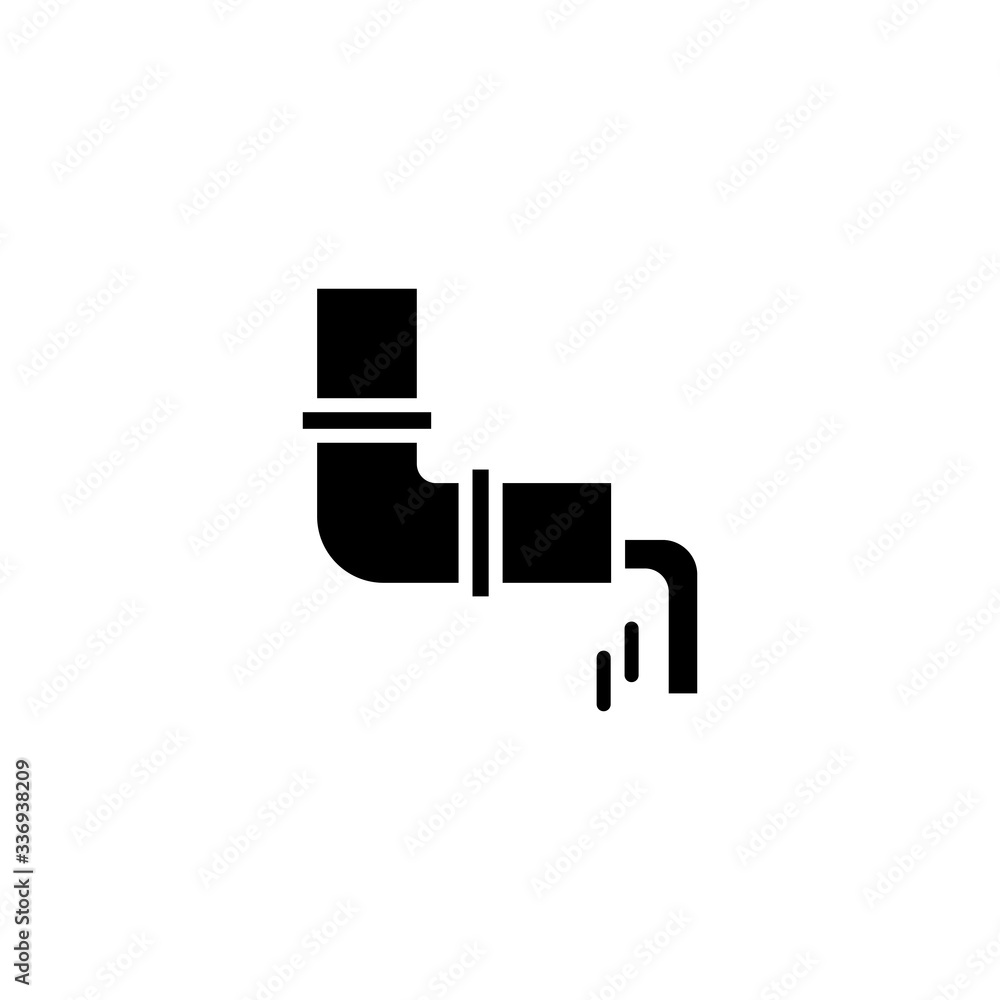 Water pipes icon. Tube vector icon. Steel pipe connector symbol. Trendy Flat style for graphic design, Web site, UI. EPS10. Vector illustration Water pipes icon. Tube vector icon. Steel pipe connector symbol. Trendy Flat style for graphic design, Web site, UI. EPS10. Vector illustration