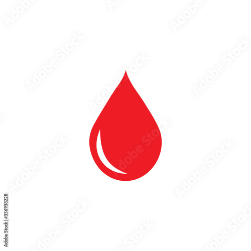 Human Blood logo template vector icon illustration design