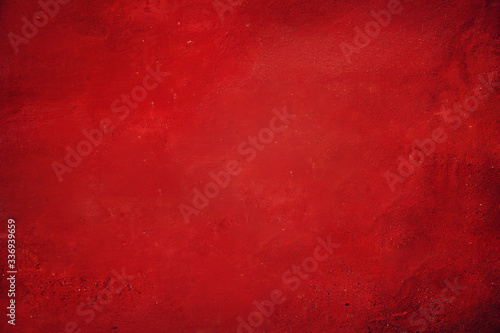 Background texture of a red concrete. Free space © Yuli