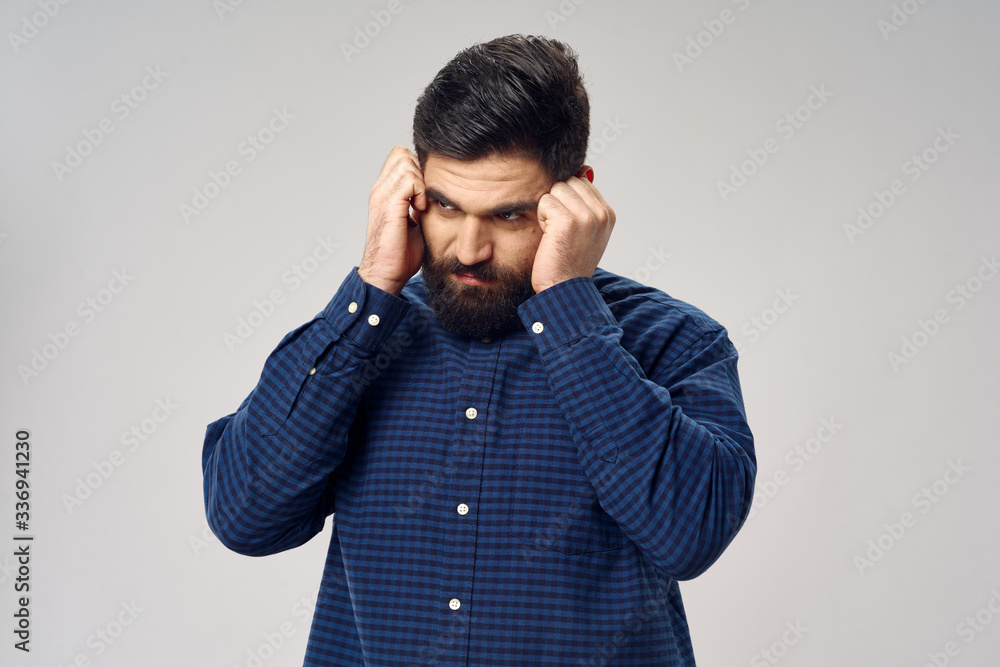 young man with glasses
