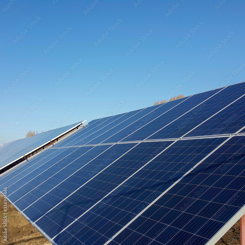 Solar panels for advertising your company. In a cloudless sky, the sun's rays freely penetrate the earth. Saving the family budget due to the sun and reducing energy costs. Renewable energy source. Solar panels for advertising your company. In a cloudless sky, the sun's rays freely penetrate the earth. Saving the family budget due to the sun and reducing energy costs. Renewable energy source.