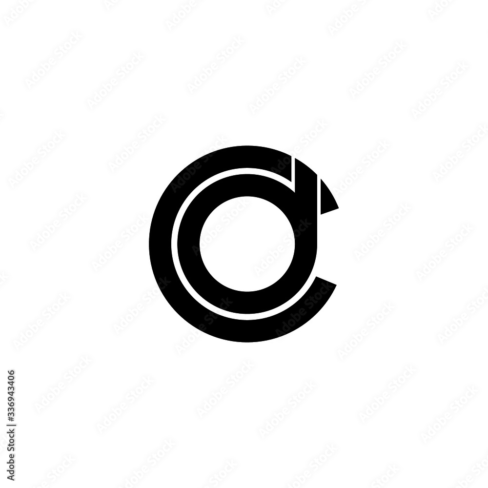 cd letter original monogram logo design cd letter original monogram logo design