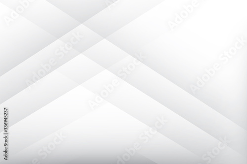 Abstract geometric white and gray color background. Vector, illustration.