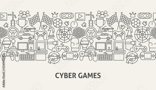 Cyber Games Banner Concept