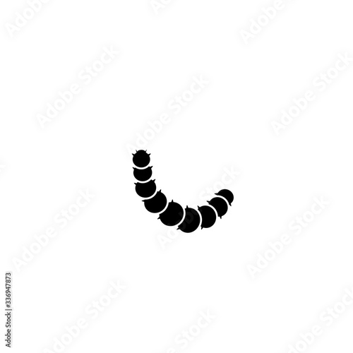 caterpillar icon vector