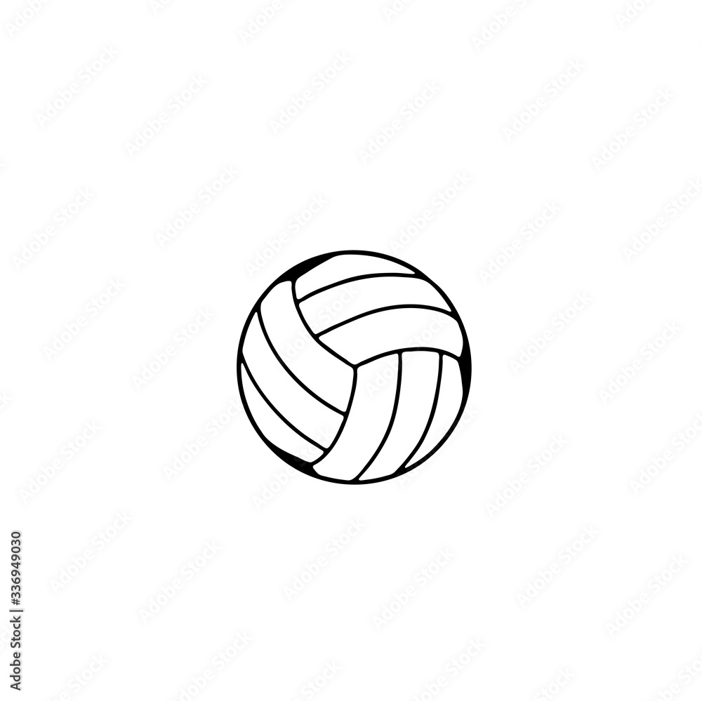 volleyball ball icon