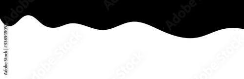 Black melt drips or liquid sauce drops. Black liquid or melted chocolate drips, current paint.