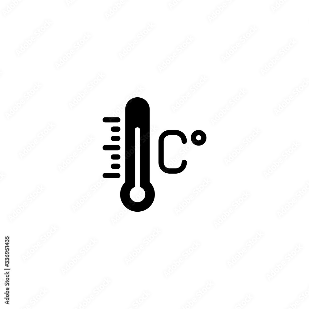 Temperature vector icon. Celsius cion. Weather, hot and cold climate for web site, mobile app design. Medicine thermometer. Temperature vector icon. Celsius cion. Weather, hot and cold climate for web site, mobile app design. Medicine thermometer.