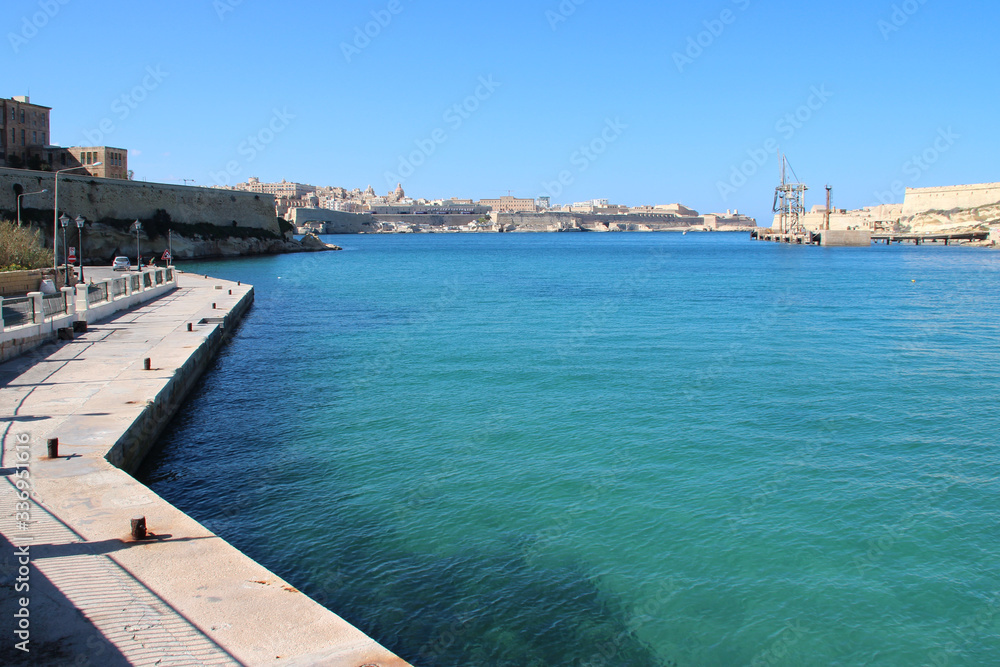 rinella bay in kalkara (malta)
