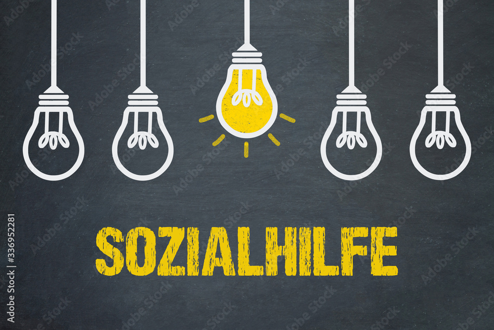 Fototapeta premium Sozialhilfe
