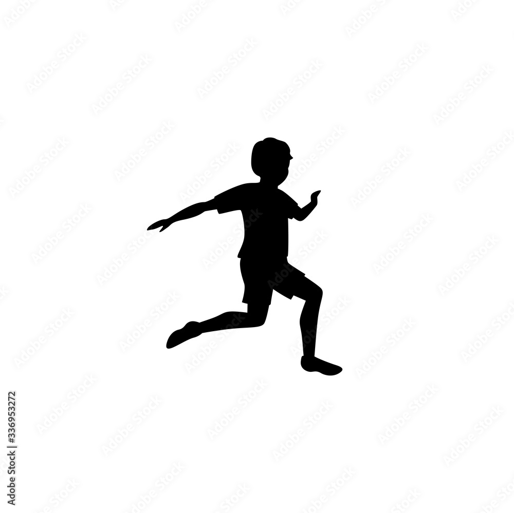 run icon vector