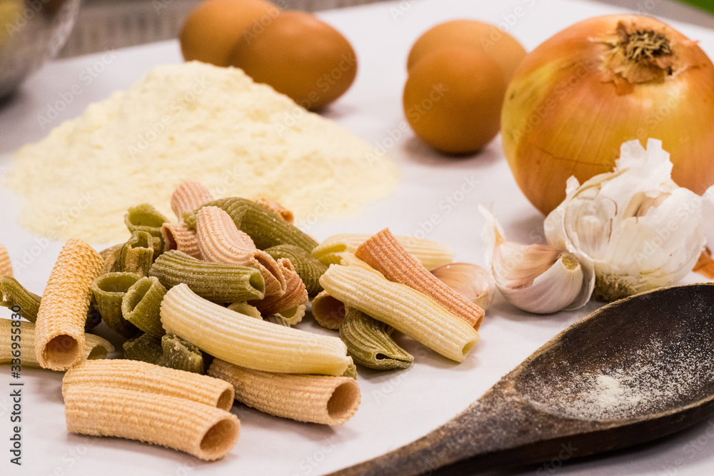 Penne tricolore Penne tricolore
