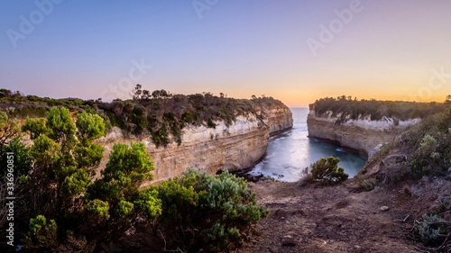 Loch Ard Gorge is a popular stop on the Great Ocean Road Victoria Australia near the famous Twelve Apostles.