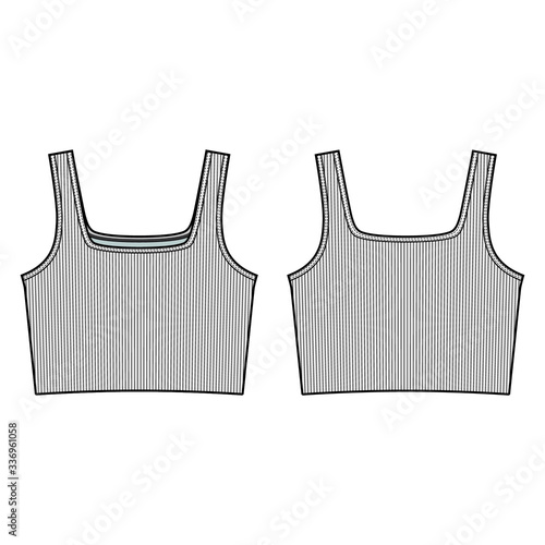 Women's Seamless Sports Bralette Fashion Flats
