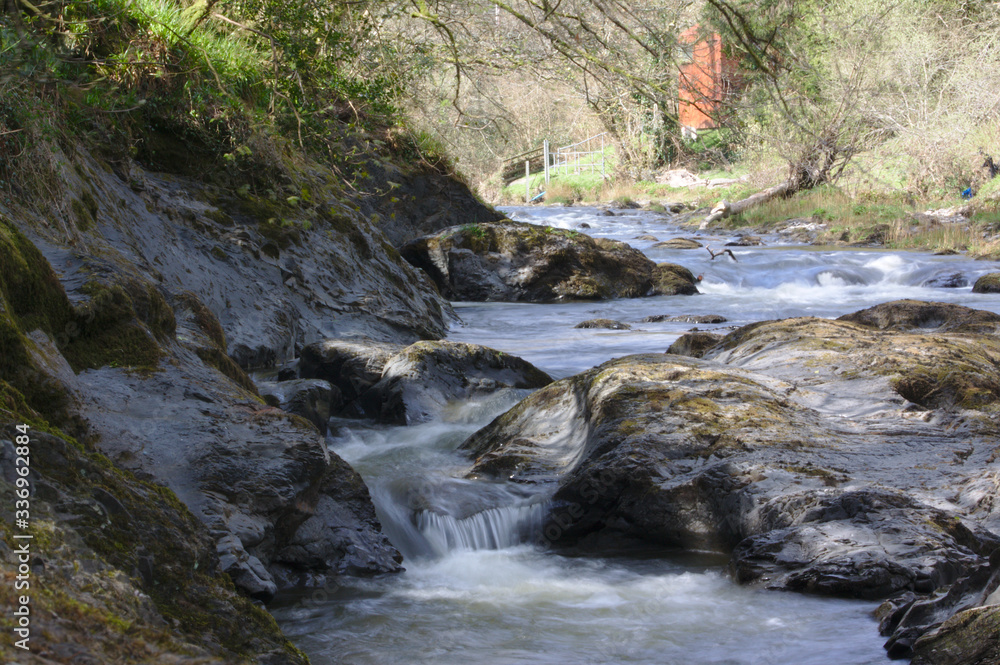 Obraz premium waterfall in the mountains