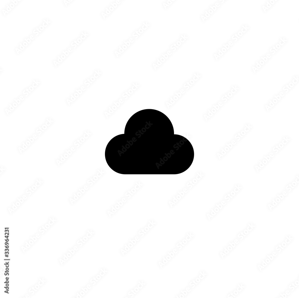 cloud icon vector