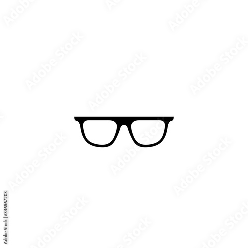 glasses eye icon vector
