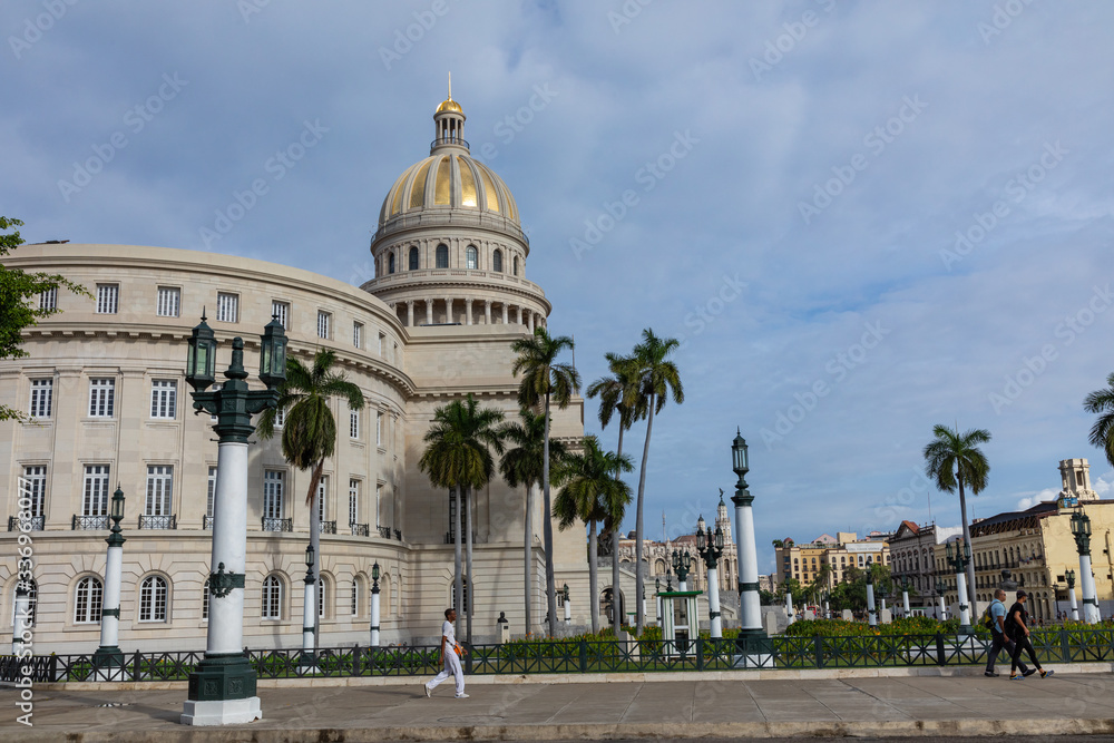 National Capitol Building known as El Capitolio in Havana, Cuba.