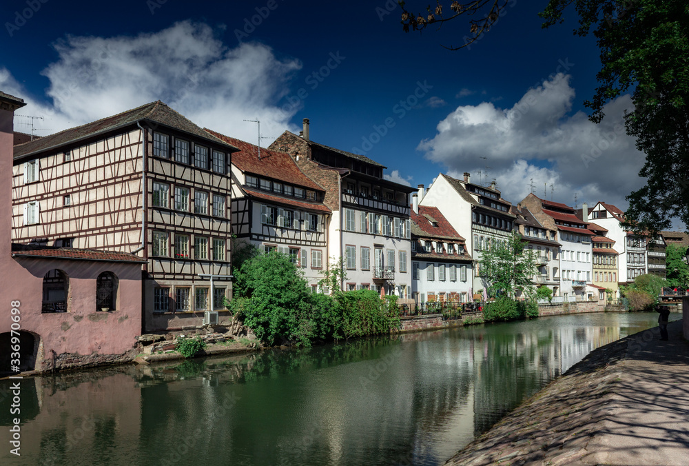 Strasbourg in France in early spring