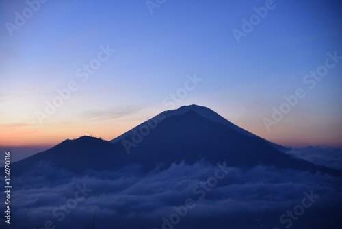 Sunset au volcan