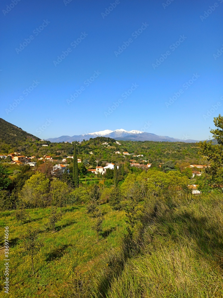 Fototapeta premium Paysage sur le Canigou