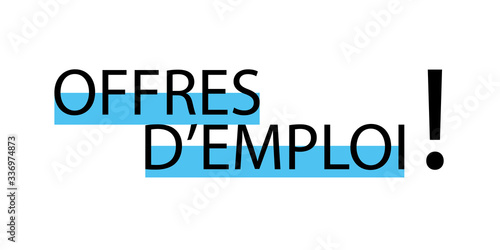 offres d'emploi bleu