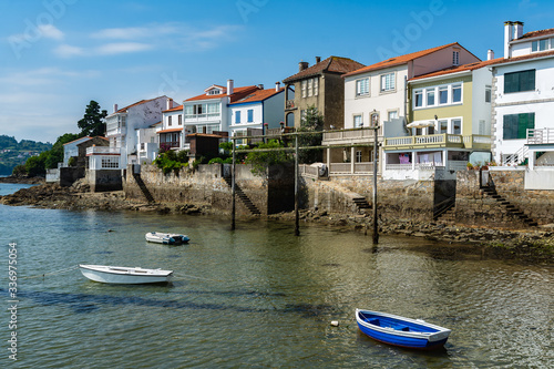 Redes village in Galicia  Spain
