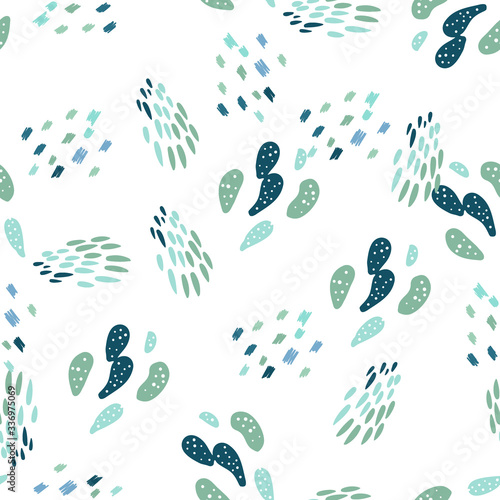 Colorful abstract hand drown pattern
