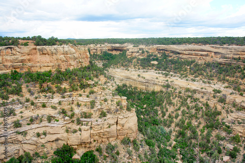 Mesa Verde National Park - UNESCO World Heritage Site located in Montezuma County, Colorado.