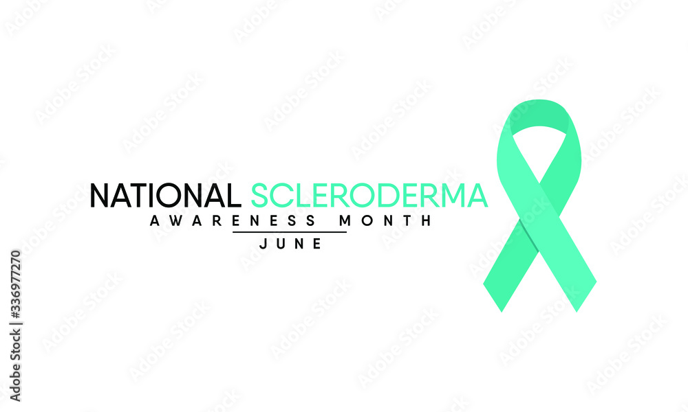 Vector illustration on the theme of National Scleroderma awareness month observed each year during June. Vector illustration on the theme of National Scleroderma awareness month observed each year during June.