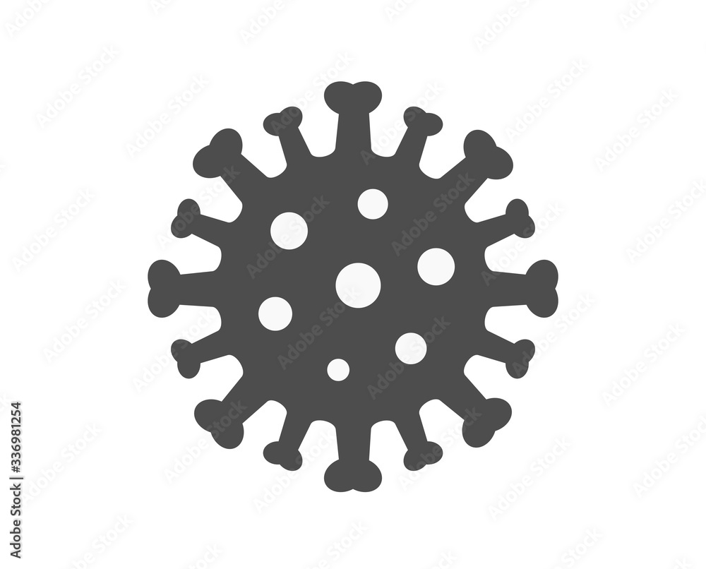 Coronavirus virus model illustration. Coronavirus virus model illustration.