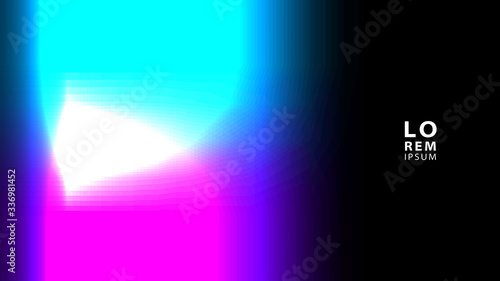 Abstract background with free-form highlights on a dark background. Vector illustration